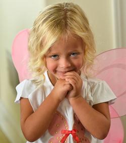 Ellie, a child with Turner Syndrome