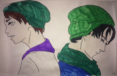 drawing done by Lacie Mae