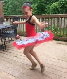 Makayla dancing