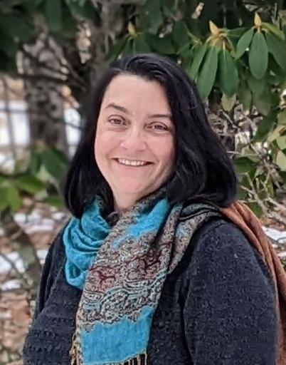 Profile picture of Angela Shephard, white woman with dark hair
